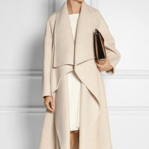 Alpaca & Wool Creamy Super Warm Coat SIZE S by Select